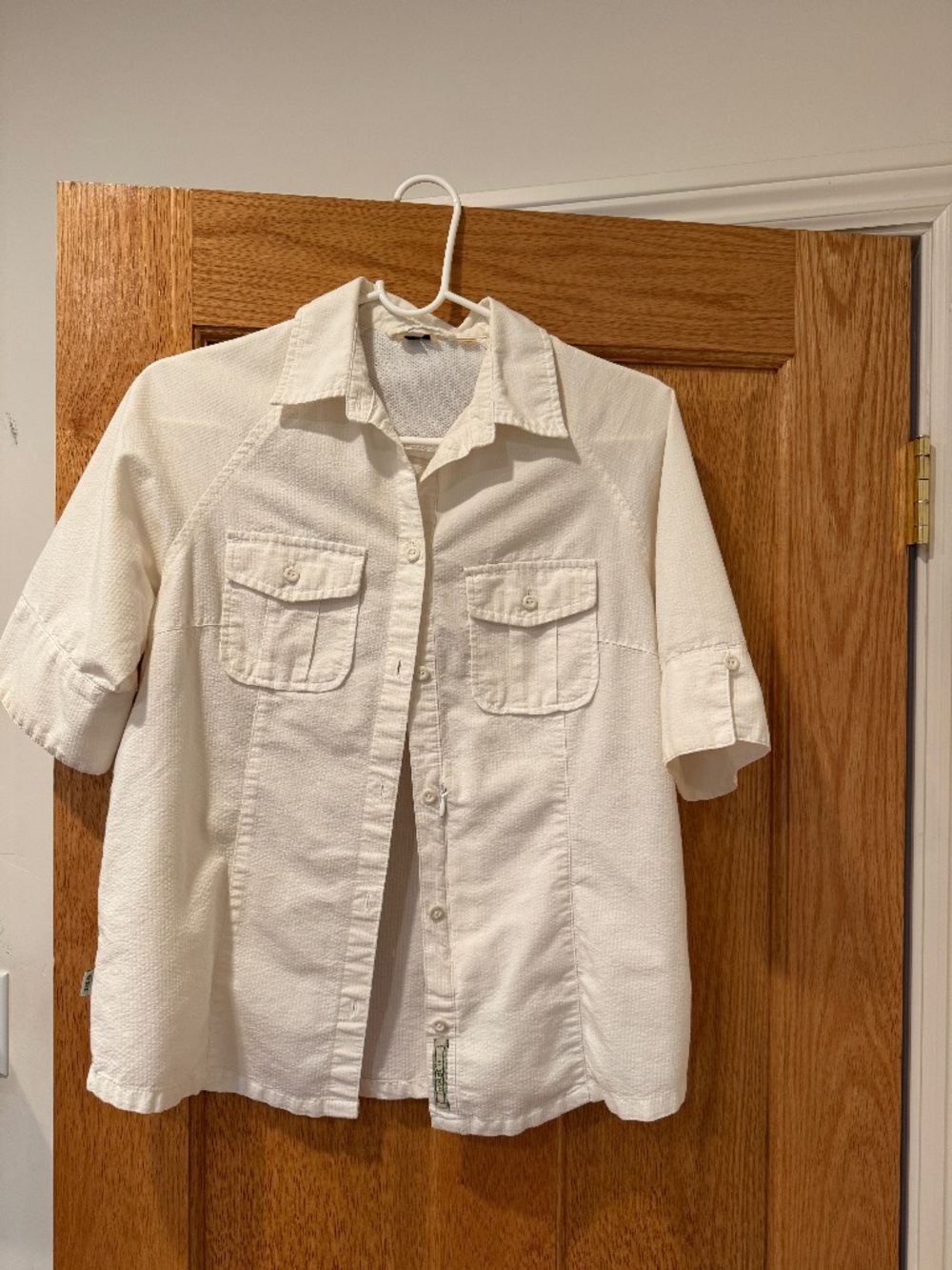 REI short sleeve UPF shirt.